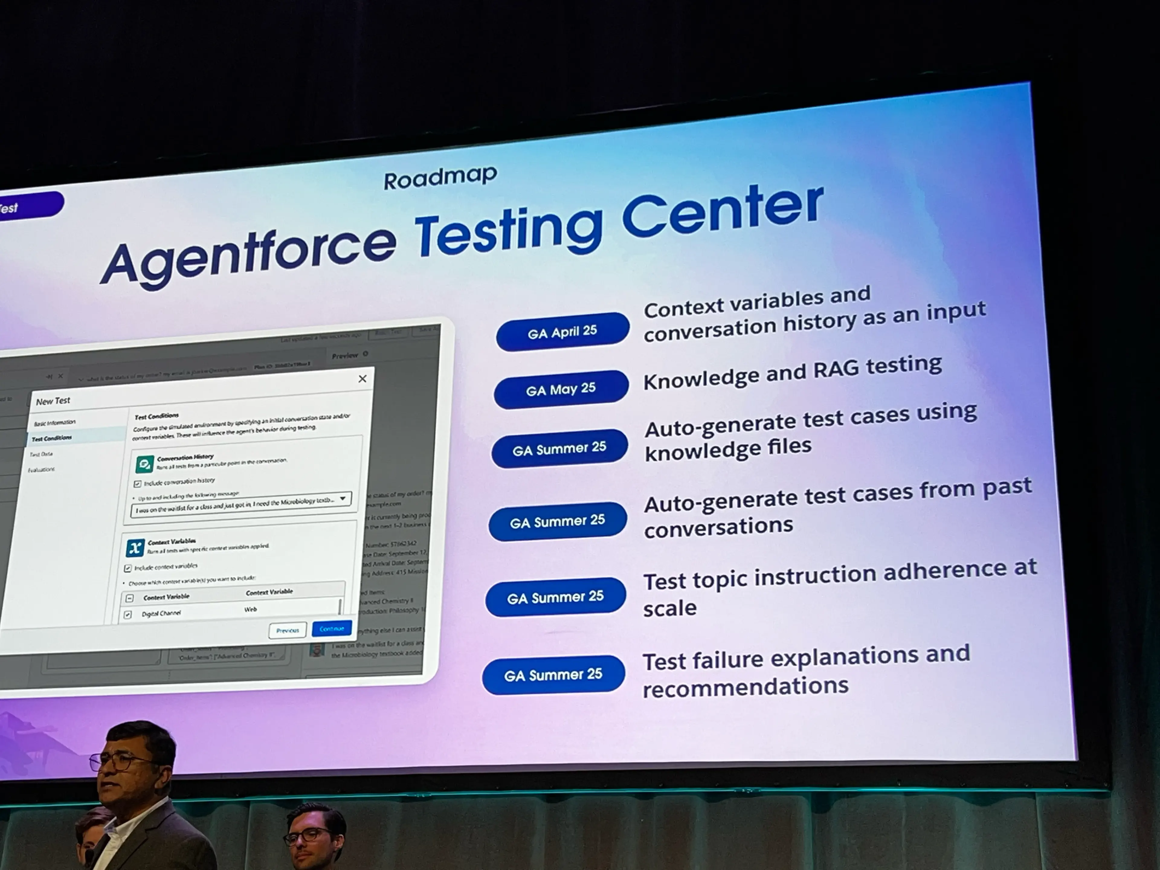 Agentforce Testing Center Roadmap